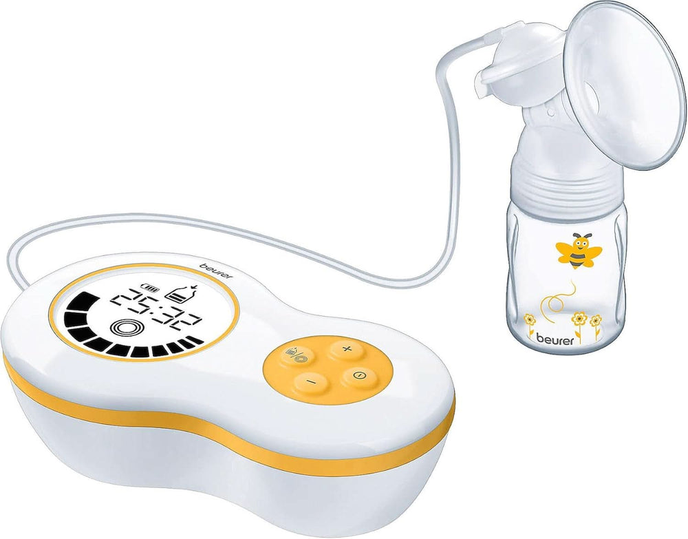 Beurer by 40 Elektrische Milchpumpe mit Stimulationsmodus und Memory-Funktion, inklusive Avent- und Nuk-Adapter. Zubehör Essen und Stillen Bebe Naty Shop