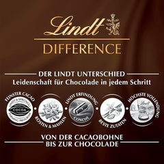 Lindt hauchdünne weiße, Milch- und dunkle Schokoladentafeln, 125 Gramm Naty Shop Chocolates