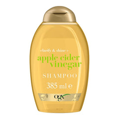 OGX Clarify & Shine Apfelessig-Shampoo, Apfelessig-Haarpflegedusche und -Bad Naty Shop 385 ml