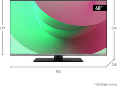 Panasonic TB-40S45AEZ, seria S45, televizor inteligent LED Full HD de 40 de inci, 2024, TiVo, control vocal Google și Alexa, mod de gaming, player media, HDR, HDMI, pentru o experiență vizuală excepțională