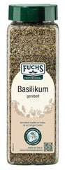 - Basilikum gegürtelt | Mediterranes Gewürzkraut für Großverbraucher | Mit praktischem Streuaufsatz | 150 g im großen Streuer