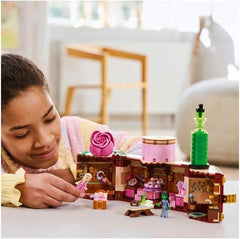 LEGO Schlafzimmer der bösen Glinda und Elphaba – Puppenhaus mit 2 Mini-Puppen von Witches of Oz, coolen Accessoires wie Blumen und Outfits – Kreatives Spielzeug für Mädchen ab 8 Jahren und Fans – 75683 Bausätze Besuchen Sie den LEGO-Store