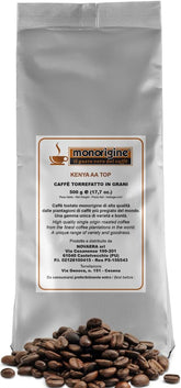 Boabe de cafea Arabica Kenya AA TOP - 500 gr
