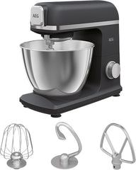 AEG KM5-1-4BPT Küchenmaschine / + Zubehör / 1200 W / 6 Geschwindigkeitsstufen Mutter und Kind Naty Shop