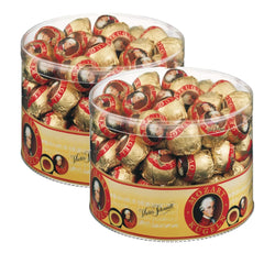 Mozartkugeln – Originale aus Österreich – Feine Pralinen mit Nougat und Marzipan – 825g (1 Packung)