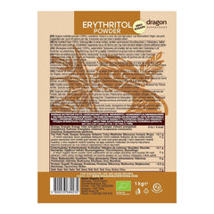 Bio-Erythrit – Pulver, 100 % Bio, vegan, kalorienfrei – 1 kg Süßstoffe Naty Shop