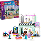 Salon de coafură LEGO Friends, set de construit și jucat pentru jocuri de rol creative, jucărie de construit, cadou pentru fete cu vârsta de peste 7 ani, 3 minifigurine de personaje pentru jocuri de rol 42662 Seturi de constructie Besuche den LEGO-Store Titlu implicit