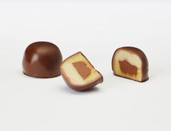 Mozart Barock – Authentische Mozart-Marzipan-Nougat-Kugeln aus dunkler Schokolade, 12 Stück, 1 x 240 g (5 Stück)