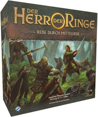 Fantasy Flight Games, Der Herr der Ringe: Reisen nach Mittelerde, Grundset, Expertenspiel, Dungeon Crawler, 1-5 Spieler, ab 14 Jahren, 60+ Minuten, Deutsch, Mehrfarbig.