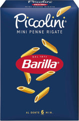 Pasta Barilla Piccolini Mini Penne Rigate, 500g