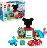 LEGO DUPLO – Disney Mickeys Clubhaus und Auto – Lernspielzeug für Vorschulkinder – Bauset mit 2 Minifiguren inklusive Mickey Mouse und Computer Toodles – Geschenkidee für Jungen und Mädchen ab 2 Jahren 10454 Bausätze Besuche den LEGO-Store Standardtitel