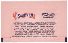 Sweet´N Low Sweetener Süßstoffe Naty Shop