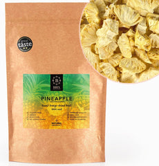 BRIX Ananas liofilizat | Natural, ananas uscat 95 g | Great Taste Award fructe uscate, ananas liofilizat | Fără OMG, fără gluten, vegan, vitamine reținute Produse deshidratate Naty Shop Titlu implicit