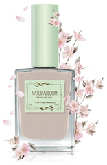 Schnell trocknender beiger Nagellack (Moon Dust) – natürlicher Nagellack mit veganer Formel – atmungsaktiv, nachhaltig und langlebig, 14 ml