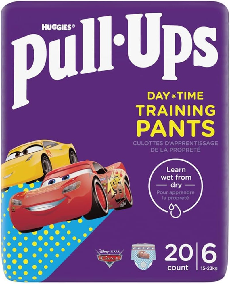 Huggies Pull-Ups Unisex-Tageswindeln, Größe 6, 20 Hosen