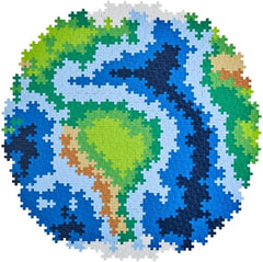 PLUS PLUS Earth Block Puzzle 800 Stück(e) Globus, Erde