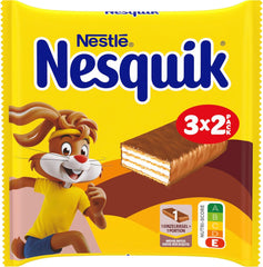 Nestlé Crunchy Waffle Delicious Milchschokoladen-Waffelriegel, Multipack, 1 Packung (je 3 x 26 g)