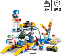 LEGO Super Mario: Mario Kart – Toad's Workshop, Nintendo-Charakter, anpassbares Spielzeug, Abenteuerset, Geschenk für Jungen, Mädchen und Gamer ab 8 Jahren 72035 Bausätze Besuchen Sie den LEGO-Store