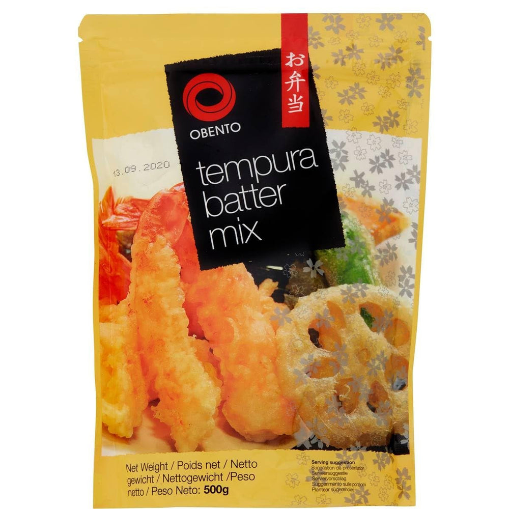 Tempura Teigmischung Tempura Back-Frittiermischung, 500 Gramm Mischung zum Backen und Kochen Naty Shop 500G