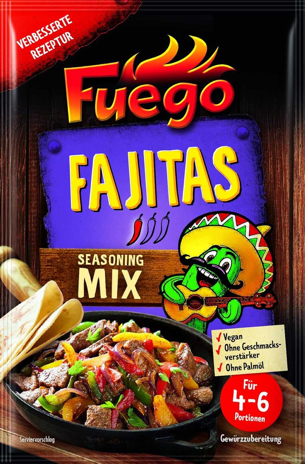 - Fajita-Gewürzmischung | 30 g im Beutel
