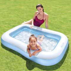 Intex Rechteckiger Pool – oberirdischer Kinderpool – Kinderpool – 166 x 100 cm x 25 cm – für 2+ Jahre