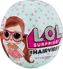 Păpuși de colecție LOL Surprise pentru fete - Cu 15 surprize și coafuri diferite - #Hairvibes Dolls