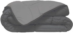 Poyet Motte Calgary Duvet Cover Poliester Steel/Silver, Poliester, Acier/Argent, 220X160X1 Cm Plapumi si pilote Naty Shop 260X240X1 cm