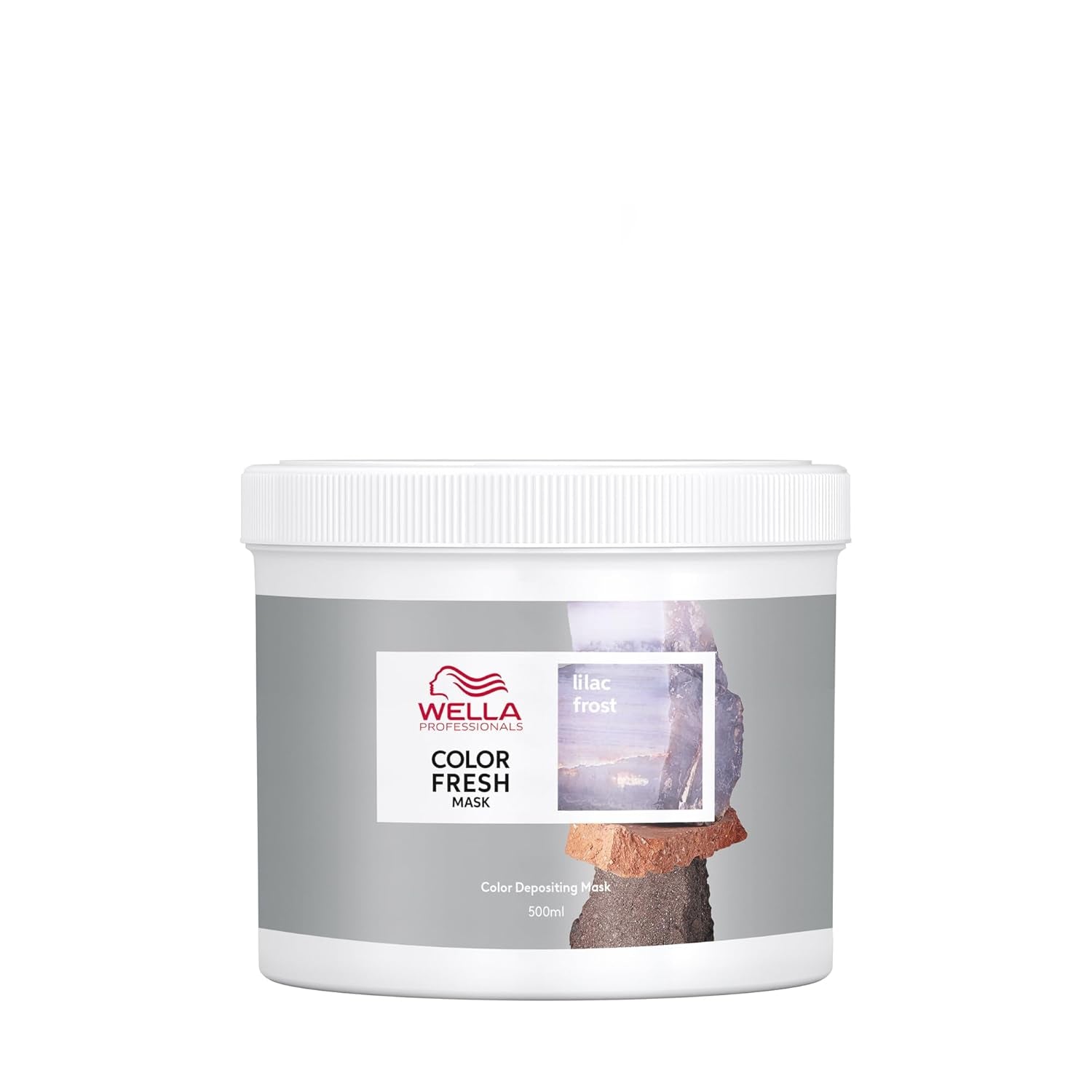 Wella Professionals Color Fresh Mask Pearl Blonde - tratament de păr pentru revitalizarea și schimbarea culorii părului - nuanță hrănitoare cu ulei de avocado - pentru păr deschis și iluminat - 500 ml Masca de par Naty Shop Liliac Frost 500 Ml (1 pachet)