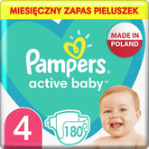 Pampers, Windeln für Kinder Größe 4 (9-14 kg), 180 Stück Mutter und Kind Naty Shop