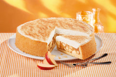 RUF Apfeltorte, Backmischung Für Eine Apfel-Torte Mit Sahne-Creme Und Zimt-Zucker, Apfel-Zimt-Torte, Vegan Naty Shop