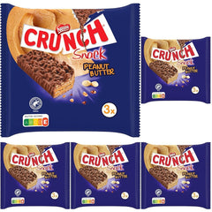 Nestlé Erdnussbutterriegel, knusprige Erdnussbutter-Müsli-Schokoriegel, 5er-Pack (je 3 x 31 g)