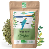 ORIGEENS BIO YERBA MATE TEA 200G - Originalul I Bio Yerba Mate neprăjită, frunze, fără tulpini, praf și firimituri I Băutură energizantă și detoxifiantă