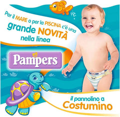 Pampers, Il Costumino, 12 Stück, Größe 3 (6-11 kg) Mutter und Kind Naty Shop