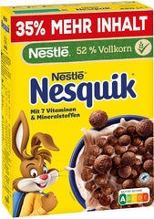 Nesquik Nestlé Nesquik Crunchy Breakfast, Müsli mit Schokolade und Vollkorn, 1 Packung (1 x 330g)