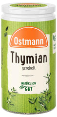 Ostmann Thymian gerebelt 15 g Thymian-Gewürz für viele Fleisch-, Fisch-, Pilz-, und Gemüsegerichte der mediterranen Küche, Menge: 1 Stück