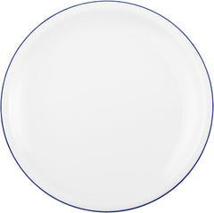 Serviciu de cafea Seltmann Weiden cu 18 piese | Serie compactă, margine albastră | Setul include 6 farfurii pentru micul dejun, 6 cești de cafea și 6 farfurioare, albastre