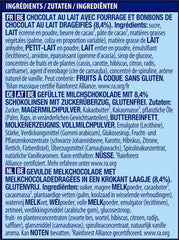 NESTLÉ SMARTIES Osterfreunde, Figuren zum Thema Ostern, aus feiner Vollmilchschokolade mit cremiger Füllung und farbigen Mini-Linsen mit SMARTIES-Schokolade, 1 Packung (1 x 65g)