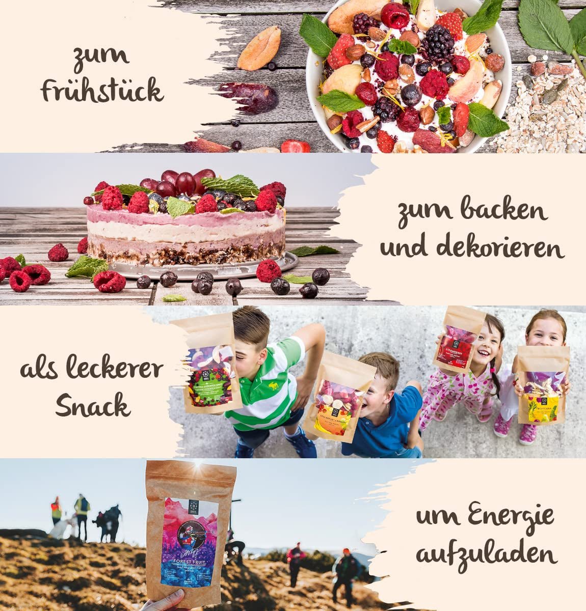 Caise liofilizate BRIX | Caise naturale, uscate 85 g | Premiul Great Taste pentru fructe uscate, uscate | Fără OMG, fără gluten, vegan, vitamine conservate Produse deshidratate Naty Shop