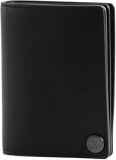 Calvin Klein CK CLEAN PQ COVERED CARDHOLDER Portofel pentru bărbați, negru (Ck Black), OS Portofel Barbati Naty Shop Titlu implicit