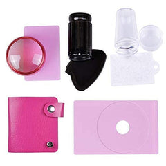 Biutee ștampilă unghii 30 piese, set de ștampile unghii, șablon unghii, ștampilare unghii animale flori imagini, placă unghii ștampilă cu 2 ștampile 2 răzuitoare, accesorii design unghii ștampilă unghii franțuzești