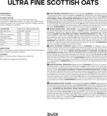 Fein gemahlene Haferflocken von Naty Shop Cereals