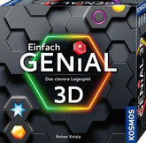 KOSMOS 684006 Einfach geniales 3D mit hochwertigen 3D-Steinen. Neue Möglichkeiten entdecken, Brettspiel für die ganze Familie ab 10 Jahren, Geschenk, Familienspiel für 1-4 Spieler, Partyspiel