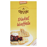 Demeter Bauck Hof Bio Dinkel Waffeln, 200 G Mischung zum Backen und Kochen Naty Shop 200 G (1Er Pack)