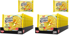 Nissin Ramen – thailändisches gebackenes Hähnchen, 10er-Pack, Instant-Nudeln nach asiatischer Art, thailändisches Rezept, schnelles und einfaches asiatisches Essen (10 x 65 g)