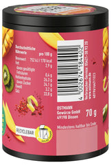 Ostmann Gewürze - Let's Do Spicy Fruits | Würzmischung für süßes Obst erstellt von Lalaleluu | scharfes Obst-Topping mit Chili und Pfeffer, lecker auf Apfel oder Mango | 70 g in Metalldose recyclebar