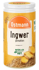 Ostmann Gewürze - Ingwer gemahlen | Nachfüllbare & recycelbare Verpackung | 30 g in der Streudose