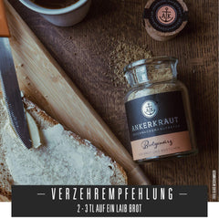 Ankerkraut Landbrot, Gewürzmischung zum selber backen von Brot und Brötchen, Semmeln im Backofen backen, 70 g im Korkenglas