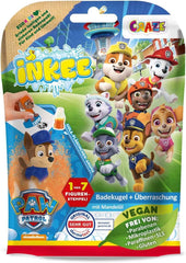 INKEE SURPRISE PAW PATROL, Badebombe für Kinder mit Überraschung, Cola-Geschmack, Schaumeffekt, 80 Gramm Dusche und Bad Naty Shop