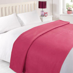DREAMSCENE arunca pătură, cuvertură de pat, fuchsia Paturi si Cuverturi Besuche den DREAMSCENE-Store Roz aprins 120 X 150 Cm