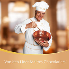 Lindt LINDOR Geschenkbox mit verschiedenen Pralinen, ca. 15 LINDOR-Trüffel, 4 Sorten (Milchschokolade, weiße Schokolade, dunkle Schokolade 60 % und Haselnuss), 187 g